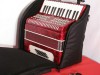 Soft front loading shoulder case for 48 bass